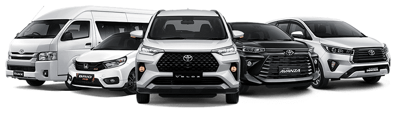 Armada mobil siap jalan dari Aruna Rent Car